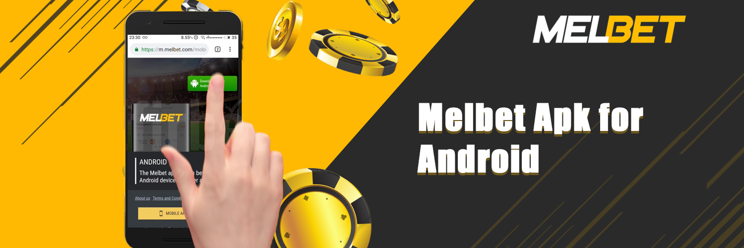 Melbet apk for Android.