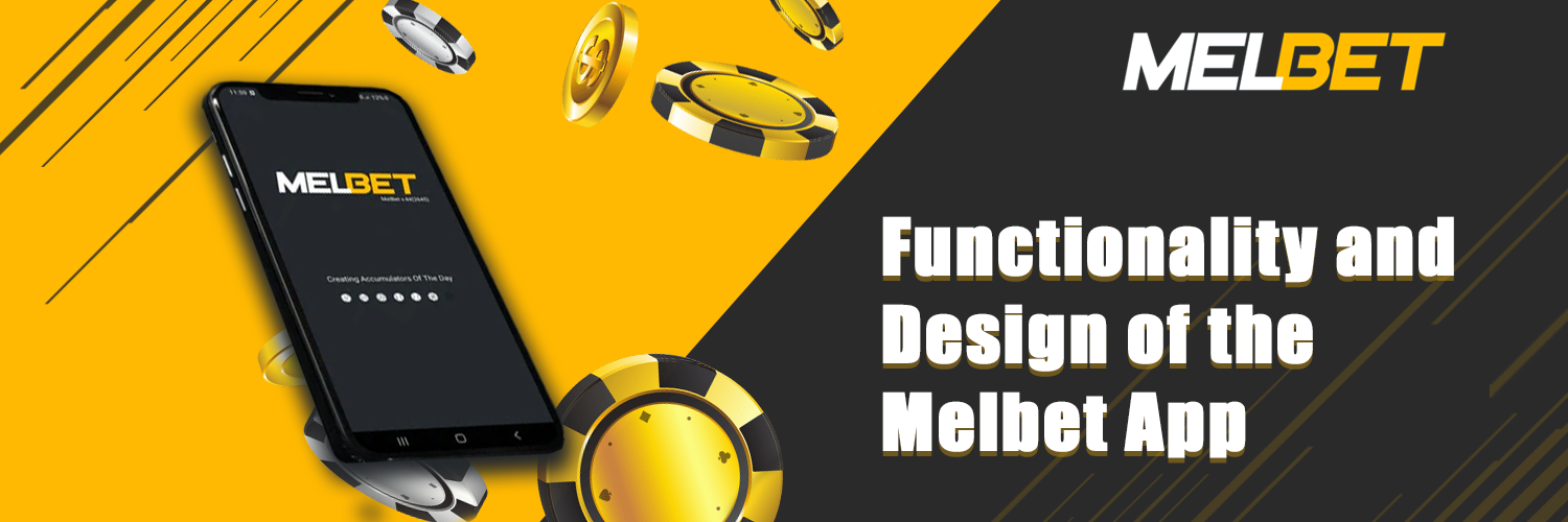Design of Melbet.