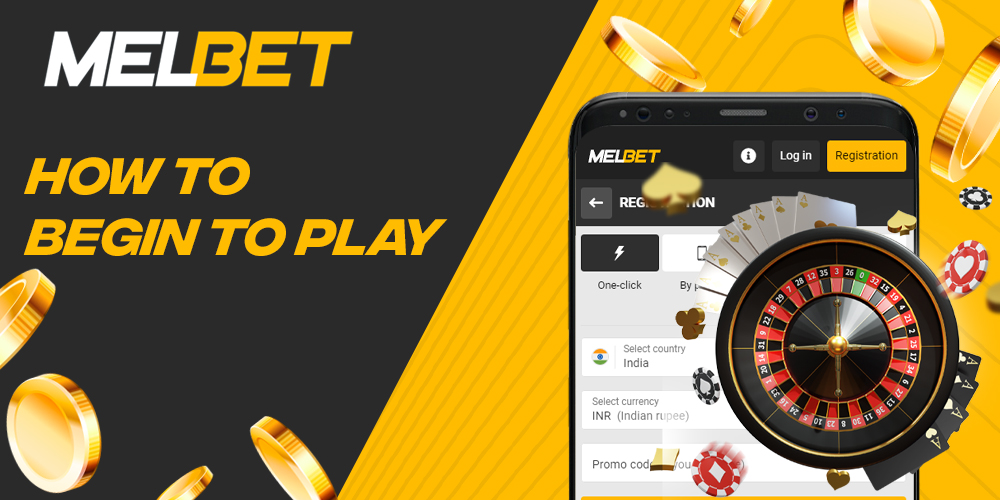 Step-by-step instructions to start playing at Melbet Casino