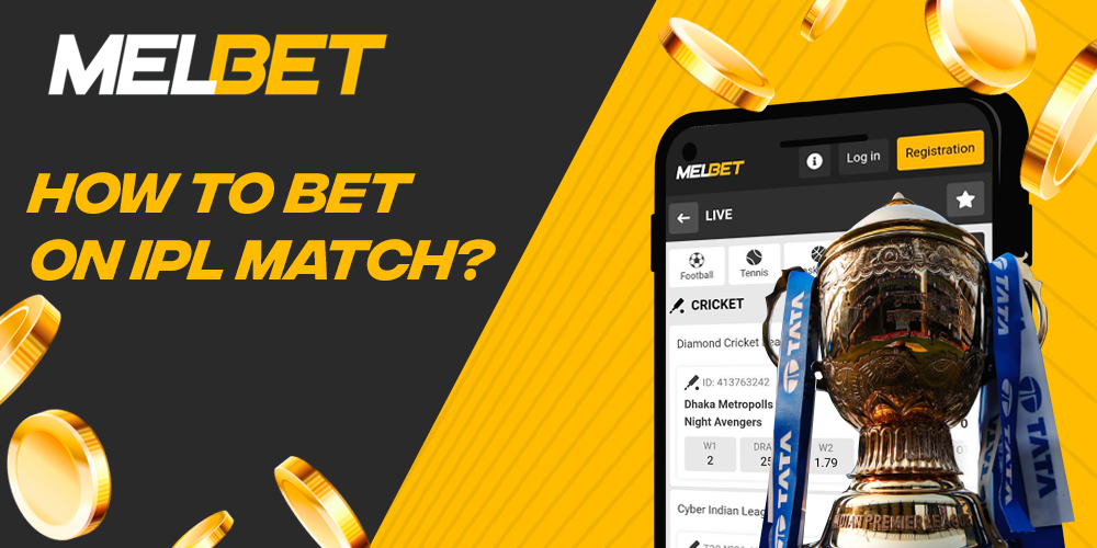 Step-by-step instructions on how to bet on IPL on Melbet 
