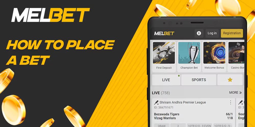 Step-by-step instructions on how to bet on cricket on Melbet