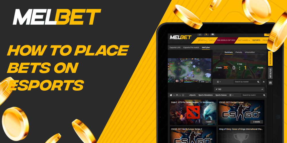How Indian users can bet on esports on Melbet