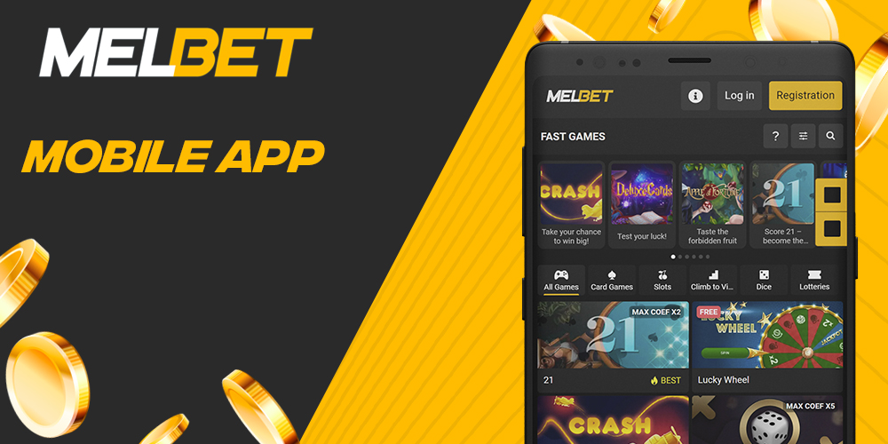 Features of the Melbet mobile app for playing online slots