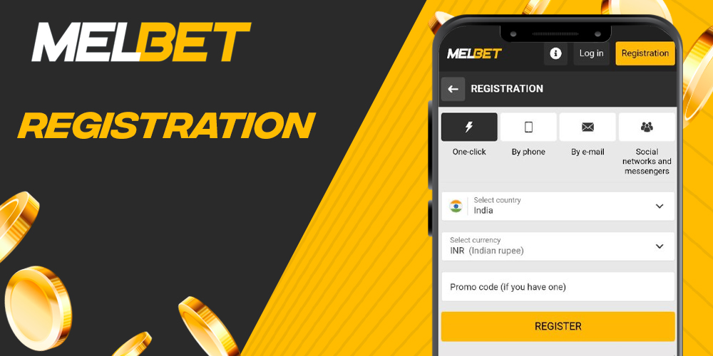 Step-by-step instructions on how to register on the Melbet website